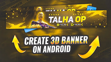 How To Create Bgmi 3d Gaming Banner On Android || Bgmi YouTube Banner