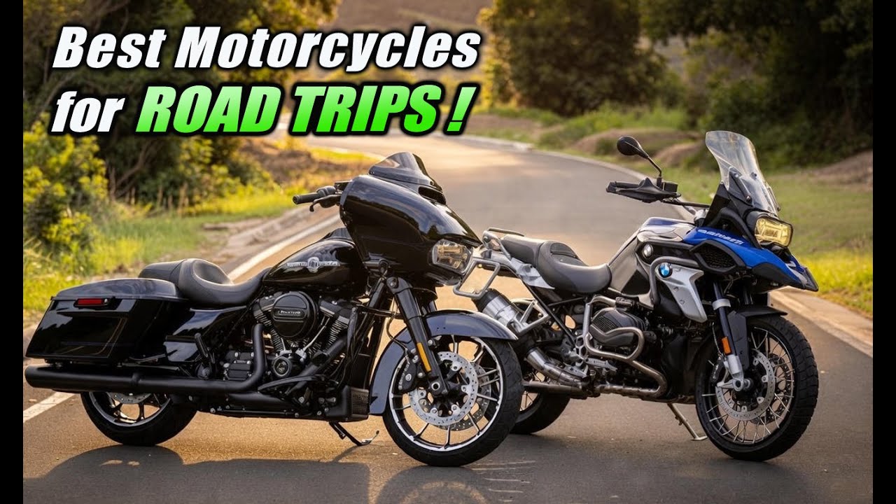 Лучшие мотоциклы для дальних поездок и путешествий по дорогам в 2026 году | Топ-5 вариантов!