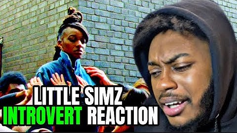 AMERICANS FIRST TIME HEARING Little Simz - Introvert (Official Video) Reaction