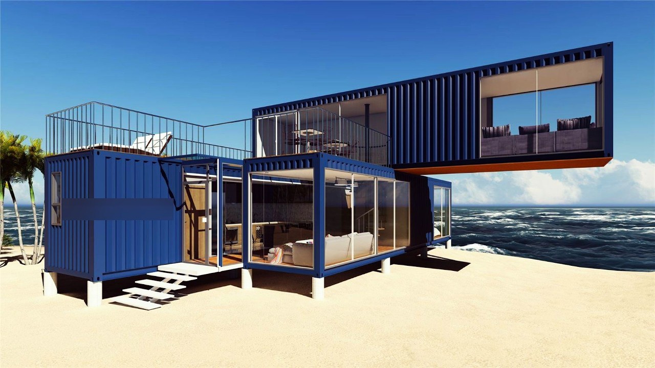 Идеи дизайна сборных контейнерных домов | Будущее разумной и экологичной жизни уже здесь