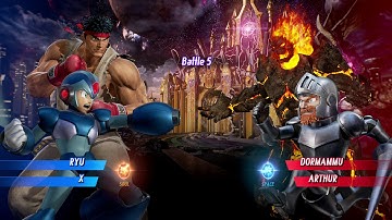 Marvel vs. Capcom Infinite - Ryu & Mega Man X Arcade Mode