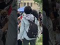UNC students pitch tents to protest Israel-Hamas war #shorts