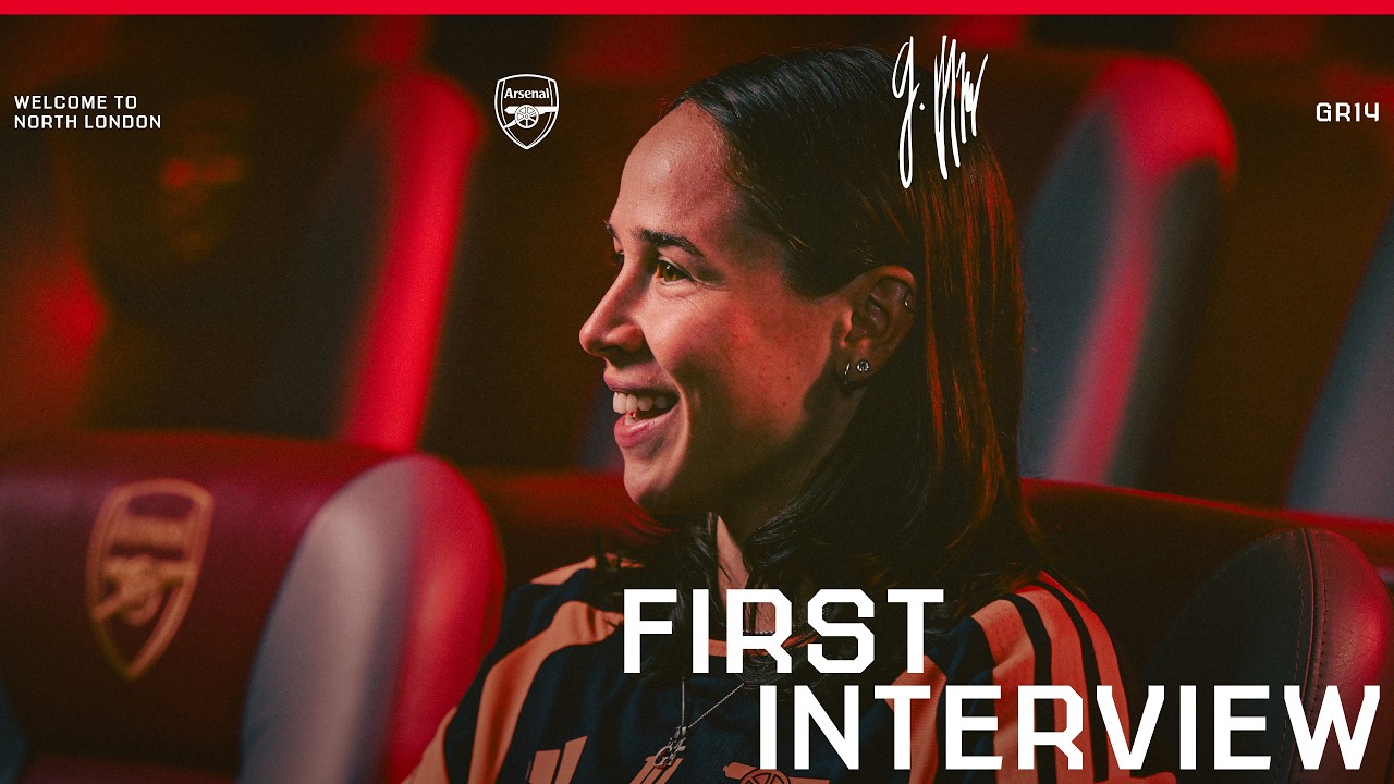 EXCLUSIVE | Géraldine Reuteler's first words as an Arsenal player 🎙️