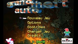 [Ps1] Introduction du jeu 'Grand Theft Auto' de l'editeur Take 2 (1997)