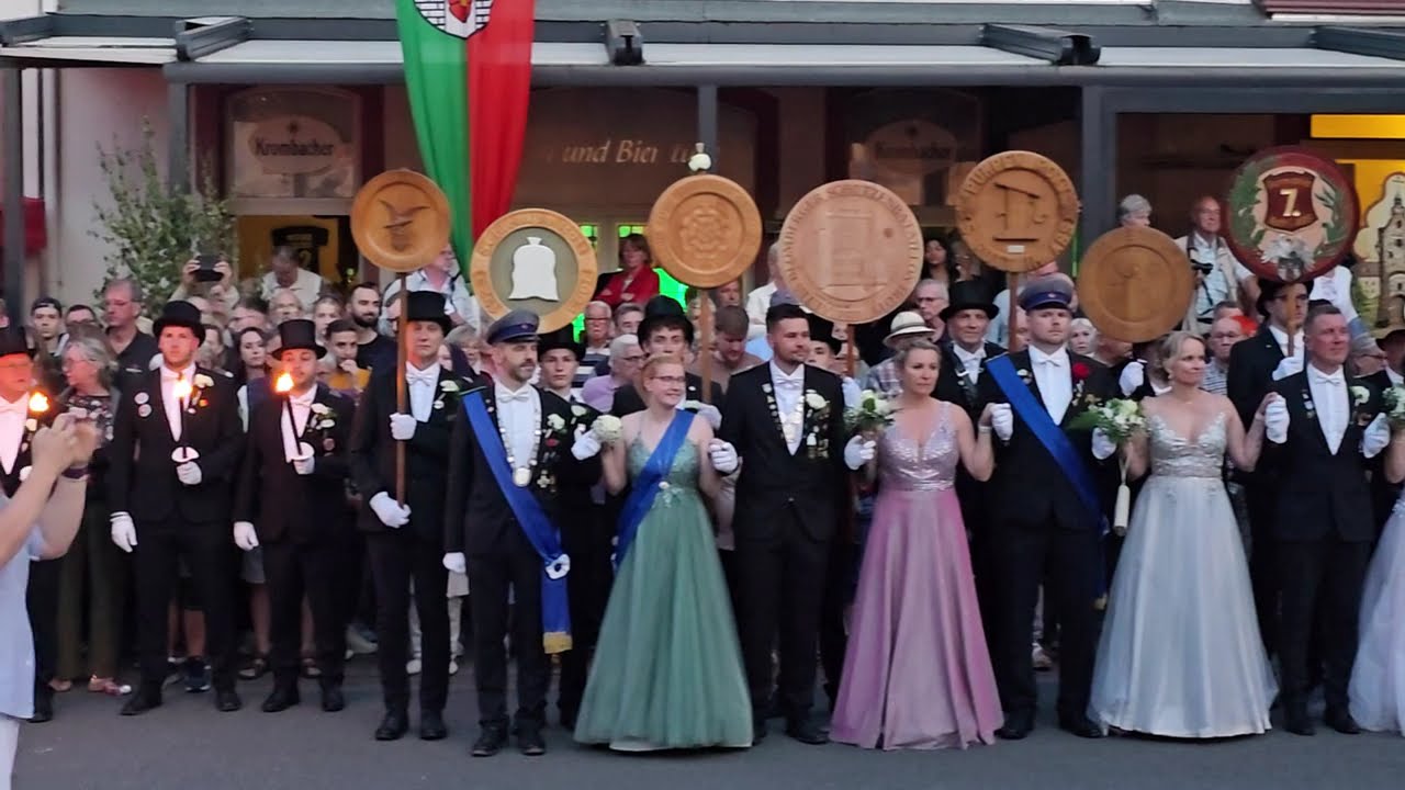 Schützenfest Blomberg / Lippe Großer Zapfenstreich Juli 2025