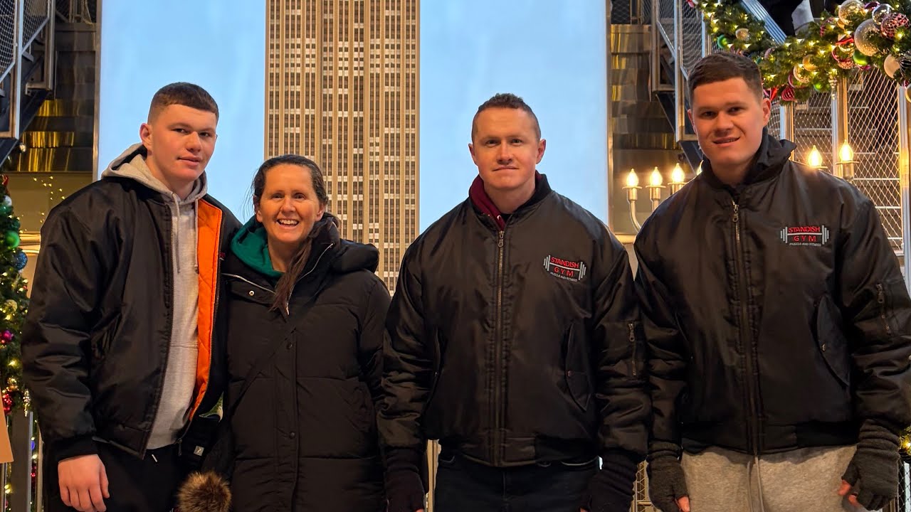 New York City Standish Gym family holiday December 2025