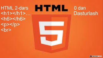 HTML 2 dars | Hasan coders