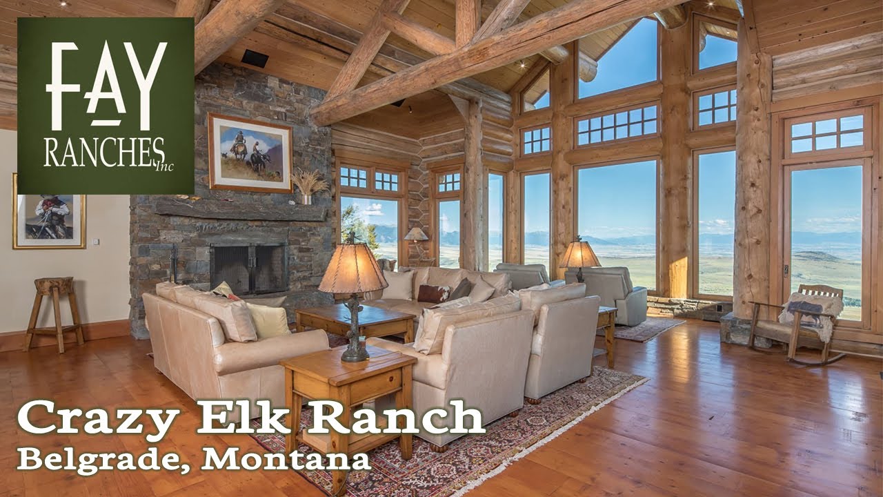 Montana Home For Sale | 9,690± SF | Crazy Elk Ranch | Belgrade, MT