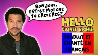 Lionel Richie - Hello (traduction en francais) COVER