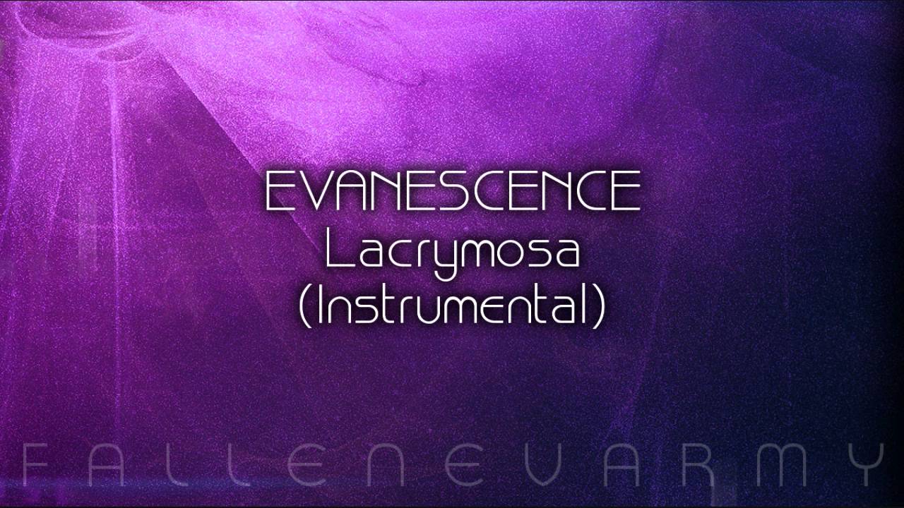 Evanescence Lacrymosa Instrumental Youtube - evanescence lacrymosa lyrics roblox id