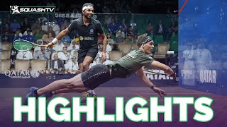 94 minute EPIC! 😅 Al Tamimi v Coll | QTerminals Qatar Classic 2022 | RD2 HIGHLIGHTS!