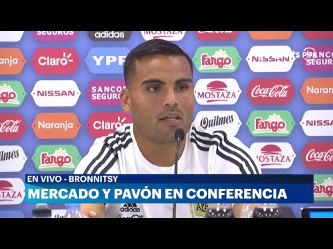 Pavón y Mercado en conferencia de prensa | #TyCSportsMundial