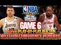 🔴LAKERS VS ROCKETS │ Game 6 - 2026 NBA WEST PLAYOFFS  Basketball Play-By-Play Reaction &amp; Scoreboard