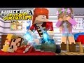 LEO SAVES DADS LIFE! Minecraft Royal Family | w/LittleKellyandCarly & Raven