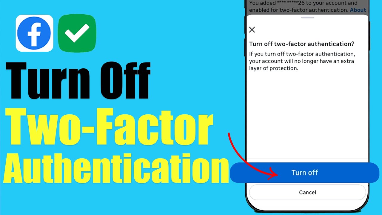 How To Turn Off Two-Factor Authentication on Facebook | Quick & Easy Method