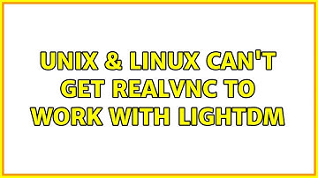 Unix & Linux: Can
