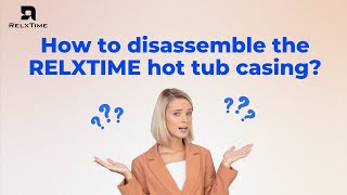How to dismantle the heating pump of an inflatable hot tub? #Relxtime