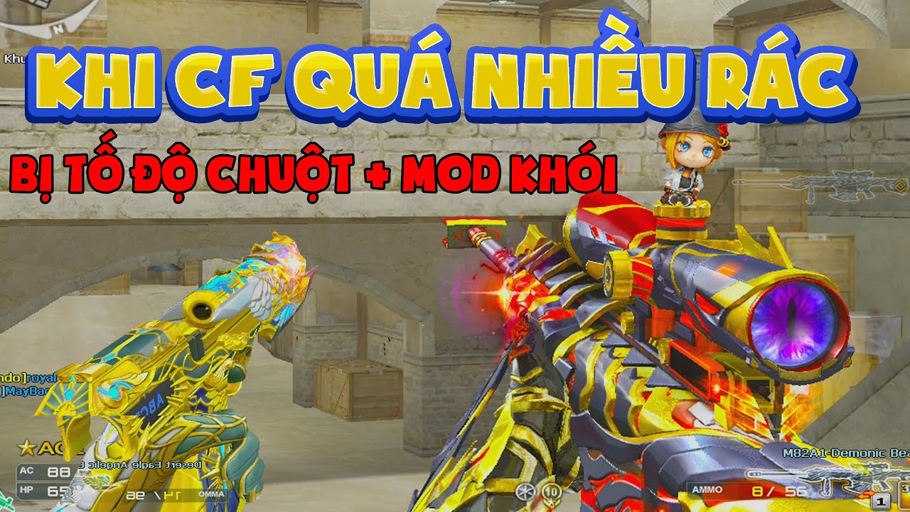 ► Bình luận Đột Kích - Trận đấu gặp toàn trẩu - Bị tố Mod khói + độ chuột