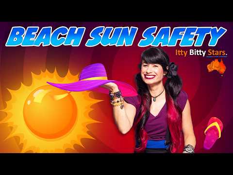 Week 30 – Sun Safety at the Beach! ☀️ | Dressing for the Sun | Online Learning Portal