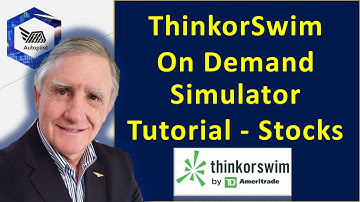 How to Simulate Trading with ThinkorSwim On Demand Tutorial - - Part 1 Stocks