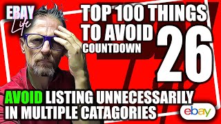 🚨 Avoid the Trap of Listing Unnecessarily in Multiple Categories