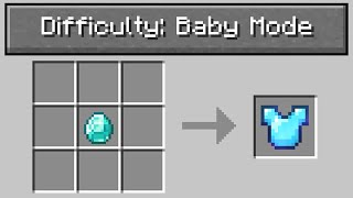 Minecraft UHC but on "baby mode" difficulty... screenshot 4