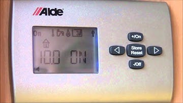 The Alde Heating System on the new Bailey Unicorn