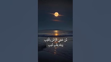 تلاوة ممتعة لسورة ق الآية (31)
