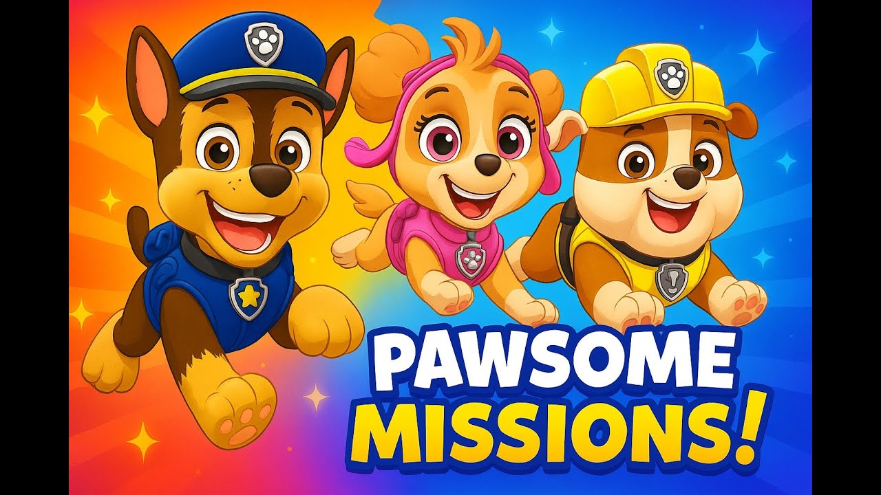 Paw Patrol: Pawsome Missions | Help Ryder Save Adventure Bay! - YouTube