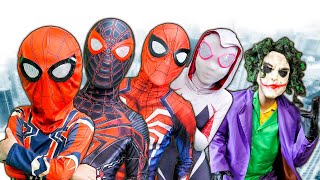 TEAM SPIDER-MAN in REAL LIFE || Where Is KID SPIDER MAN #6 ?? ( LIVE ACTION STORY )