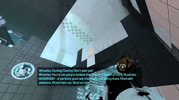 Portal 2 - sp_a4_tb_wall_button - Route