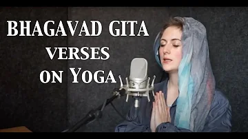 Bhagavad Gita | Sanskrit Verses on Yoga | Relaxing Meditation