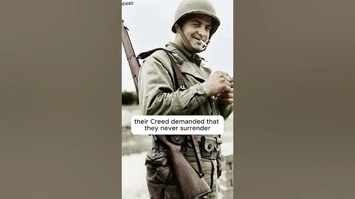 Which American soldiers were never taken prisoner by the Germans?