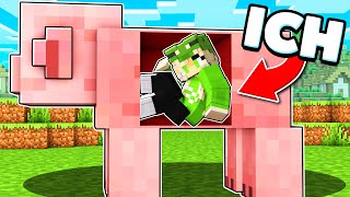 MINECRAFT ABER WIR GEHEN IN MOBS REIN!