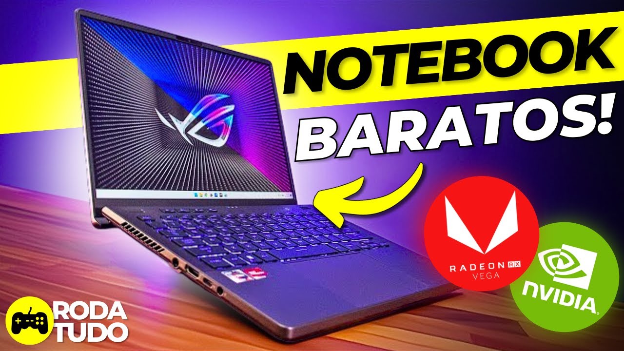 TOP 7 MELHORES Notebooks Gamer MAIS BARATO para Jogos, Programar e ...