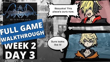 NEO: The World Ends with You - Full Walkthrough Week 2 - Day 3 (No Commentary)