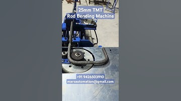 2D CNC 25mm TMT Rebar Bending Machine, 25mm CNC Rod Bending Machine #25mm TMT Rod Bending Machine