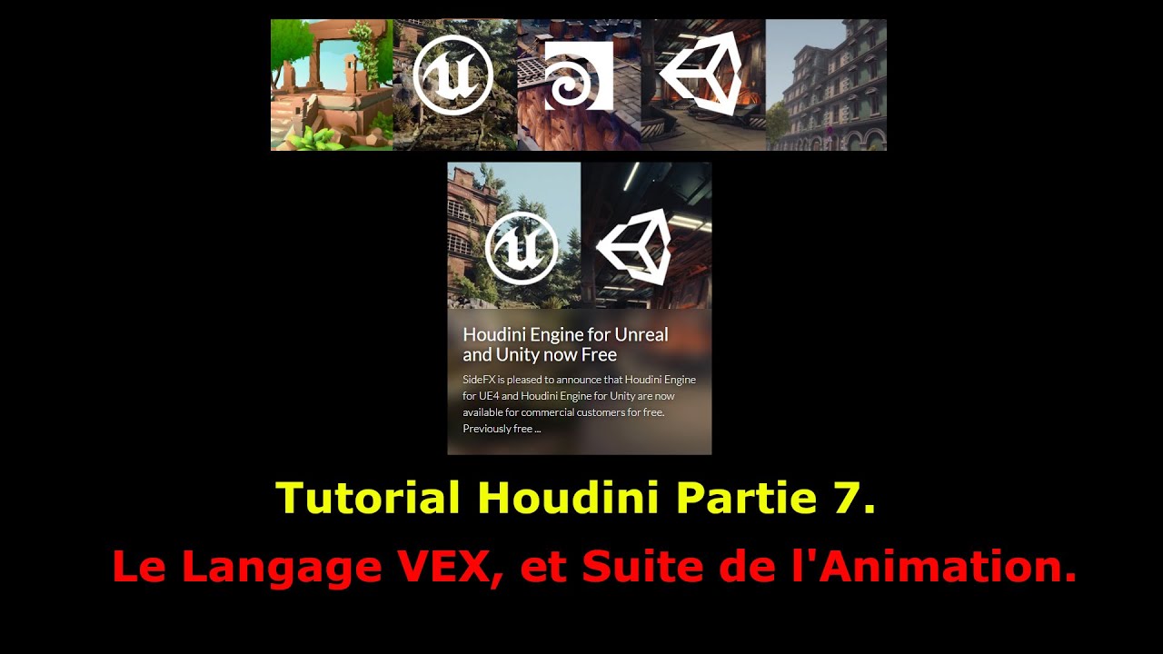 Tutorial Houdini Le langage VEX et suite de l'animation Partie 7. - YouTube