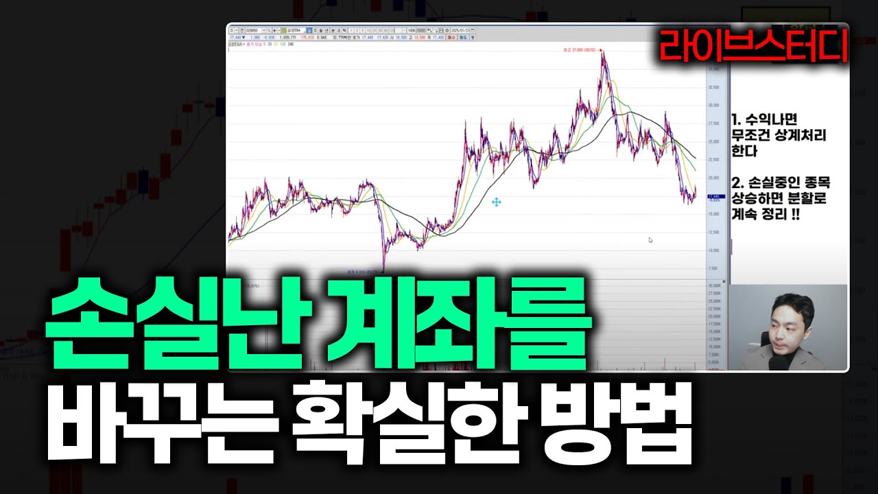 [라이브스터디] 손실난 계좌를 바꾸는 가장 확실한 방법ㅣ일타강사 주미남 '인생주식 방과후 수업'