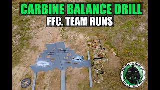 CARBINE BALANCE CHAOS | FREEDOM FIGHTERS CO TEAM RUNS #Shootingdrills #FFC #Training #shootingdrills