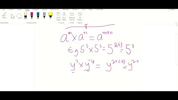 LAWS OF INDICES  CAMBRIDGE CHECKPOINT-IGCSE