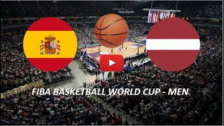 🔴 SPAIN - LATVIA. LIVE HD. FIBA BASKETBALL WORLD CUP - MEN. (ONLY SUBSCRIBERS)