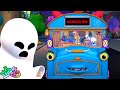 Halloween Wheels On The Bus - Sing Along | The Bus Song | Spooky Rhymes and Scary Songs for Kids