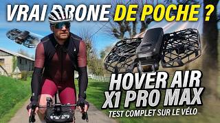 HOVERAir X1 Pro Max : L'avis d'un cycliste (Vitesse, suivi, crash)
