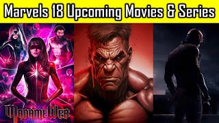 Marvels 18 Upcoming Movies and Series  MCU Multiverse Upcoming