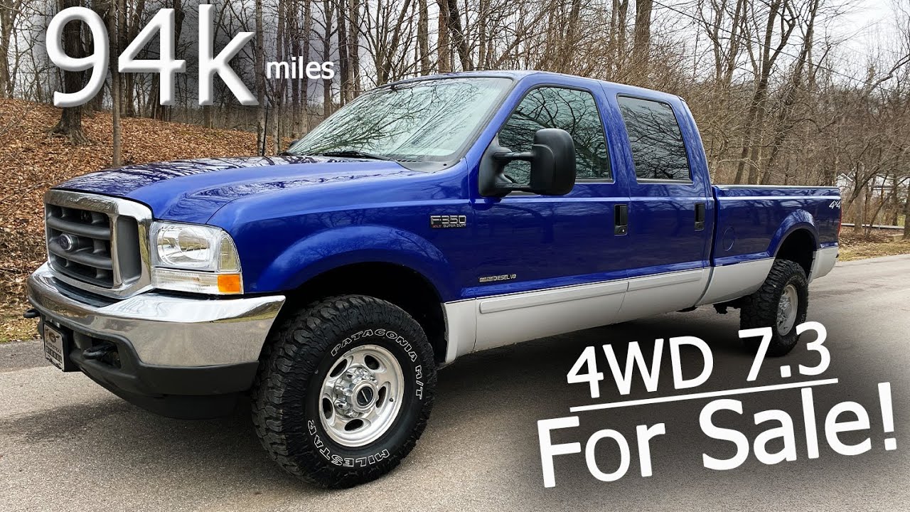 7.3 Powerstroke For Sale 2003 Ford F350 4WD with 94k Miles! YouTube