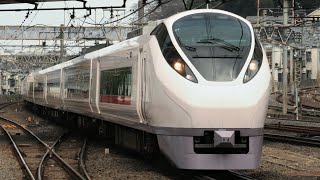 JRE657系K4編成 1070M 特急ときわ70号 品川行き JR常磐線 松戸駅 通過