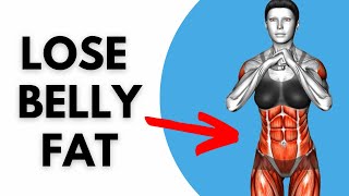 Do This STANDING 8 Min to Lose That HANGING BELLY FAT ✔ How to Lose Belly Fat in 1 Week at Home