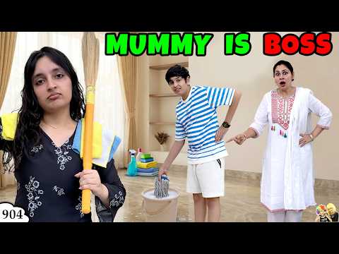 MUMMY IS BOSS | Ep 904 | Comedy Family Life Vlog | Aayu and Pihu Show