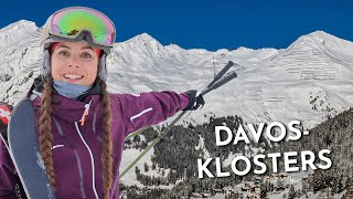 Grandioser Skitag in Davos Klosters: Skigebiet mit 300 Pistenkilometern